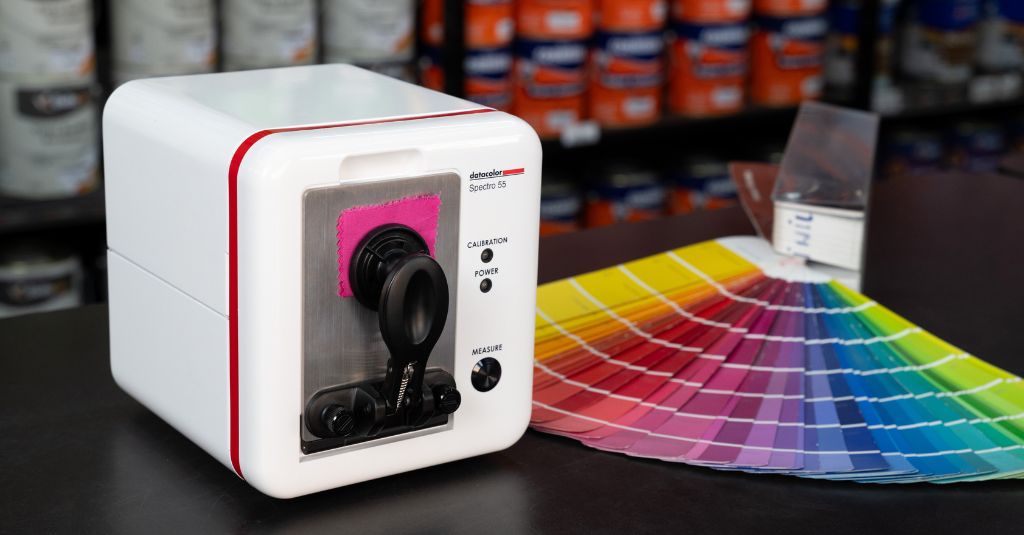 retail paint color matching system