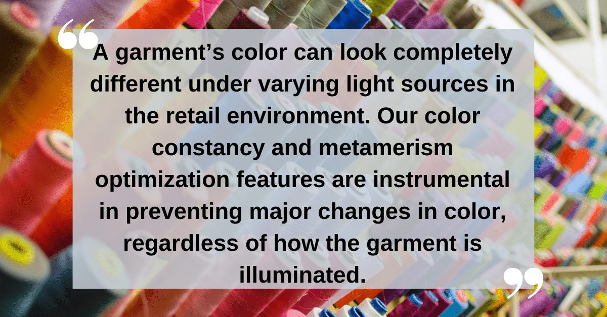 quote about Datacolor match textile