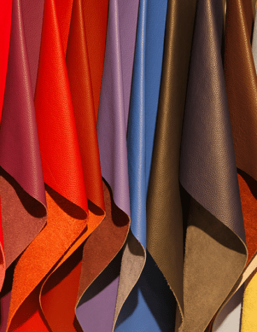 Colorful artificial leather